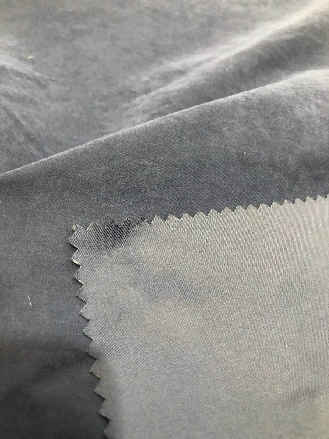 polyester nylon peach skin stock cheap fabric