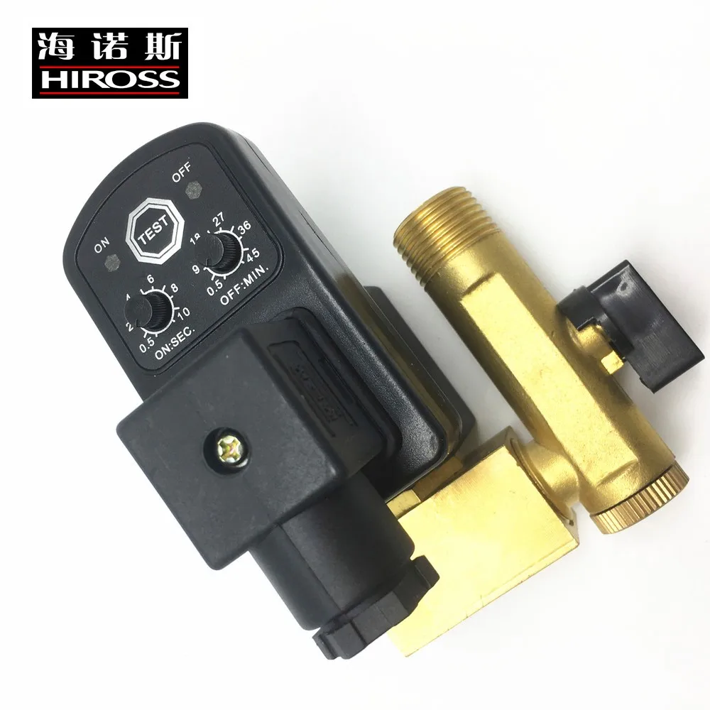 High Pressure 50 bar Auto Drain Valve for Air Dryer / Air Filter