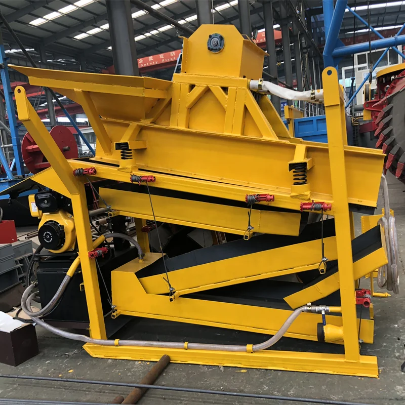 alluvial gold mining carpet sluice box gold mining