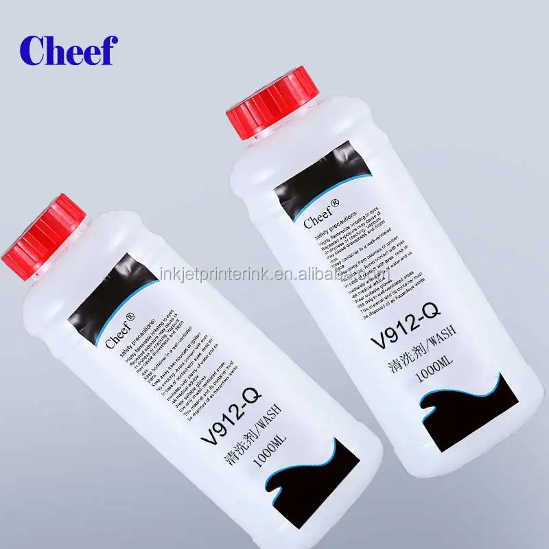 1000ml Cleaning Solution V912-Q for Videojet Cij Inkjet Printer