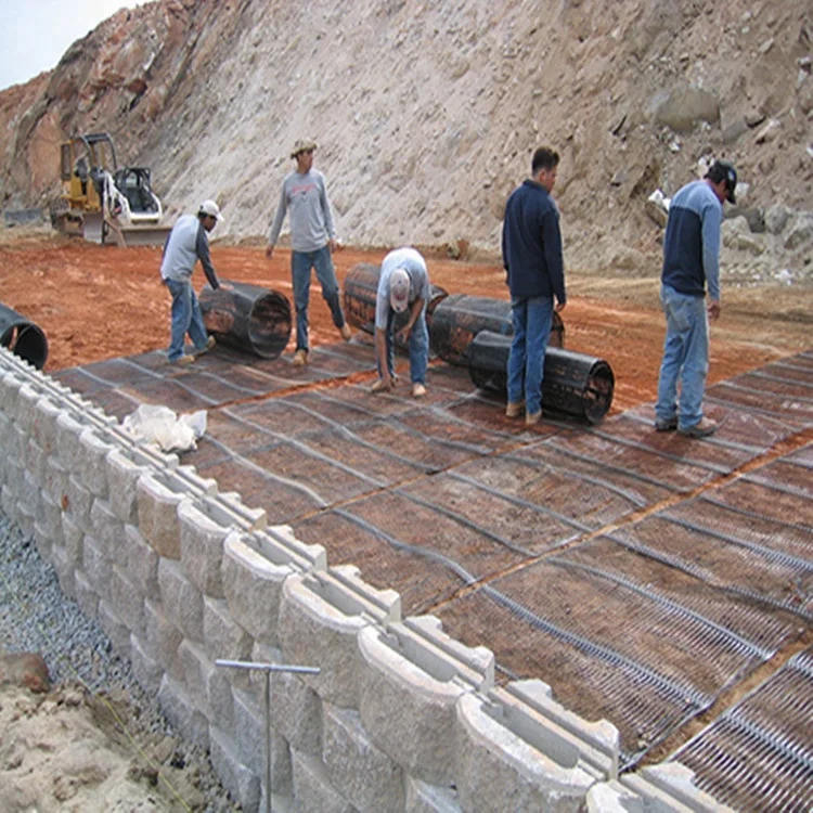 uniaxial plastic geogrid for road reinforcement