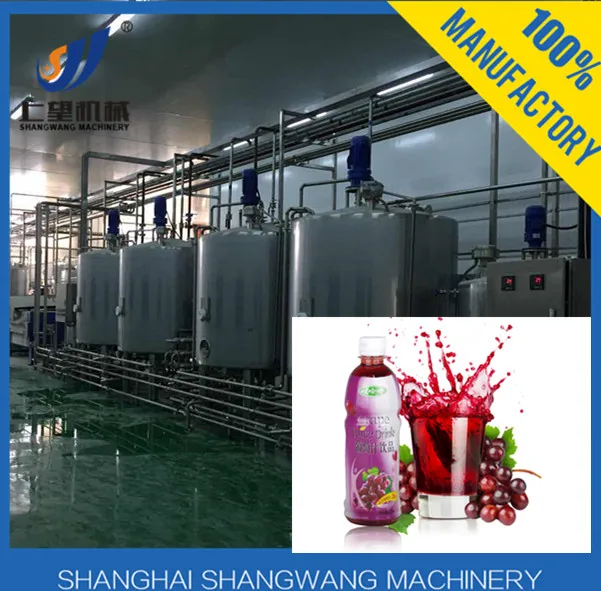 Виноградный сок производственная линия/завод по переработке молока/молоко обработки машины на продажу