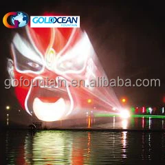 FREE DESIGN Hot Sale Outdoor Lake Music Dancing Water Screen Movie Fountain