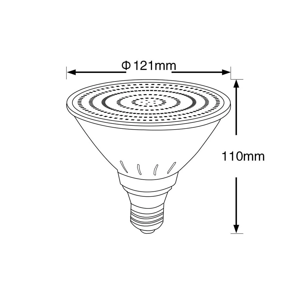 High Quality 35W E27 E26 IP68 RGB Par56 Par38  LED Swimming Pool Bulb Lamp Light