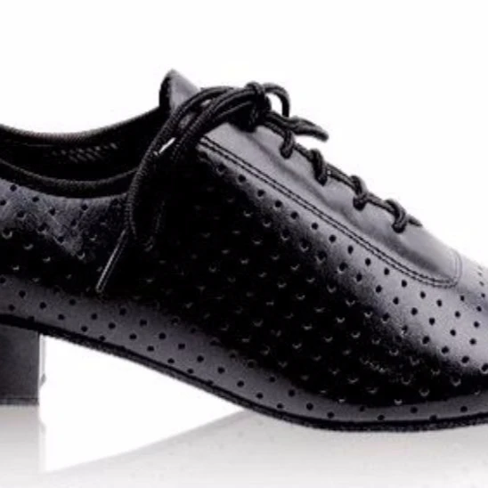 High Heel Men Latin Dance Shoes With Holes