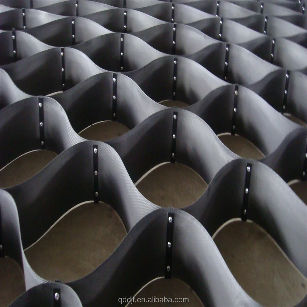 
Plastic Building Materials HDPE geocell used in road construction 