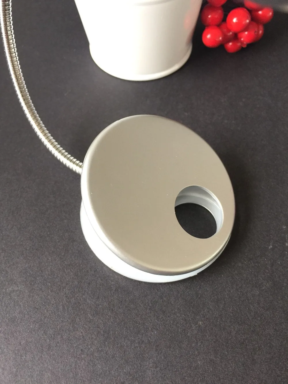 Гибкая лампа для чтения, рекламная мини-лампа с зажимом для путешествий