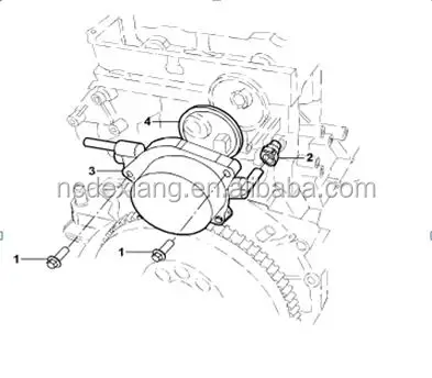 1899704  Vacuum Pump for Ford Transit V348 2.2L BK3Q 2A451 FC 1751493