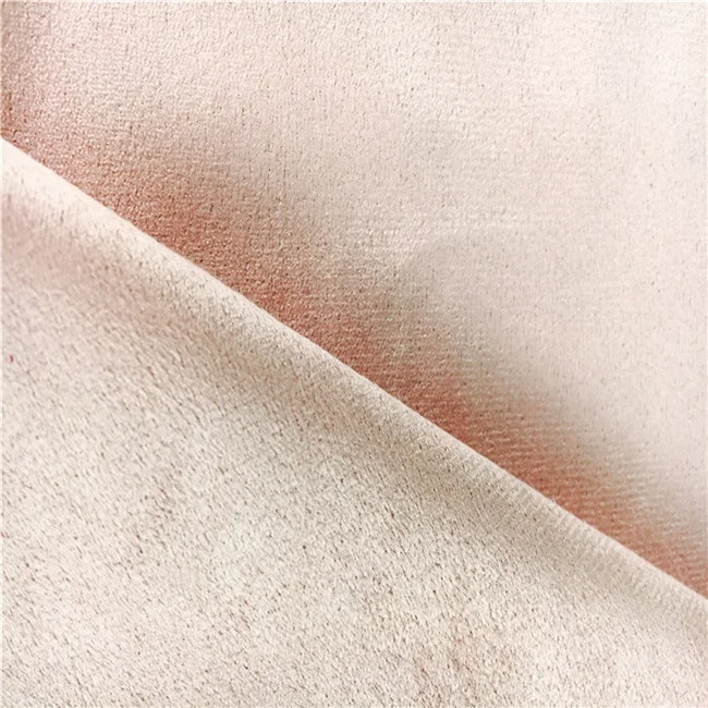 many colors warp knitting micro suede fabric