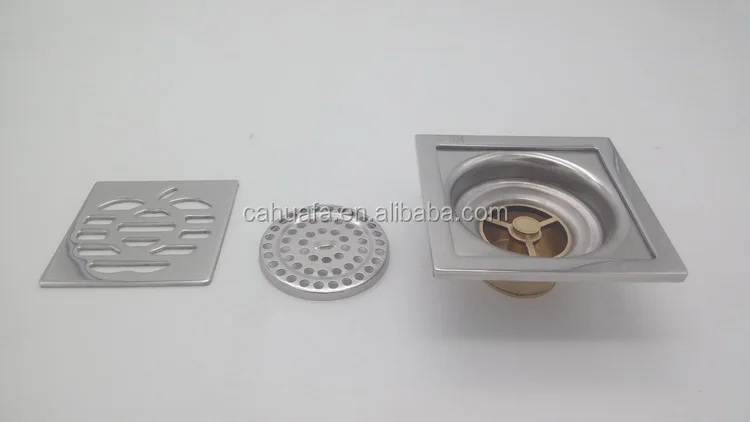  SUS304 4 дюйма анти-запах и напольным трапом