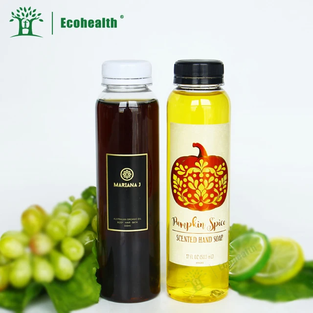 Environmental Protection 250ml 350ml 500ml Corn Starch Biodegradable PLA Juice Bottles