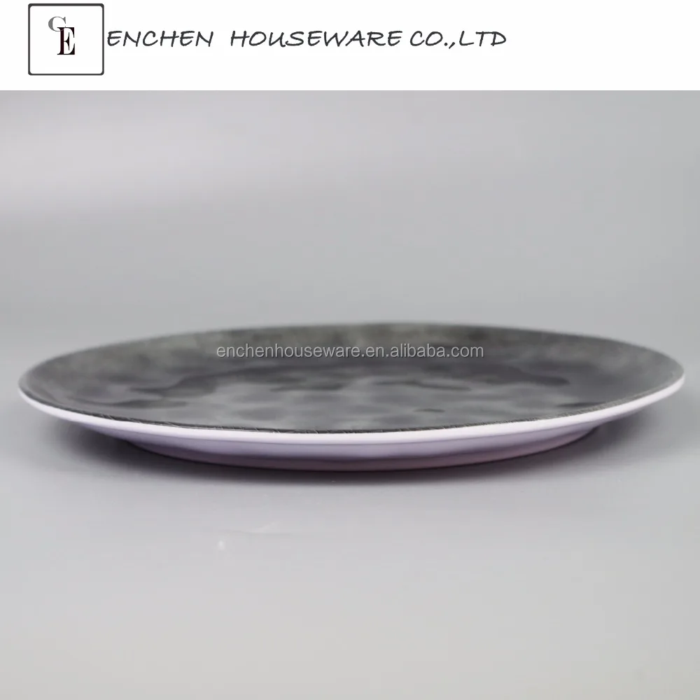 New Fashion Low Price Stone Pattern Melamine Dinnerware Plates Melamine Dish China  Suppliers