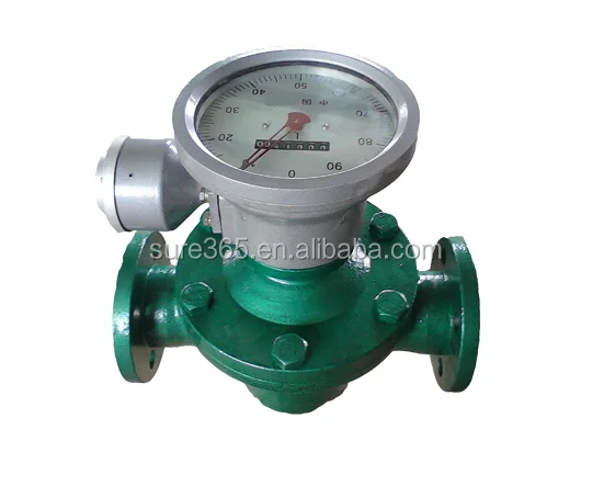 
3 inch 80mm smith meter PD rotary vane digital fuel oil flow meter gravity flowmeter 
