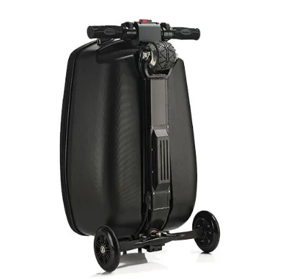 
Adult Carry on Suitcase Foldable Trolley Case Bags for Travel Business and School Men Scooter Luggage With Eectricity 