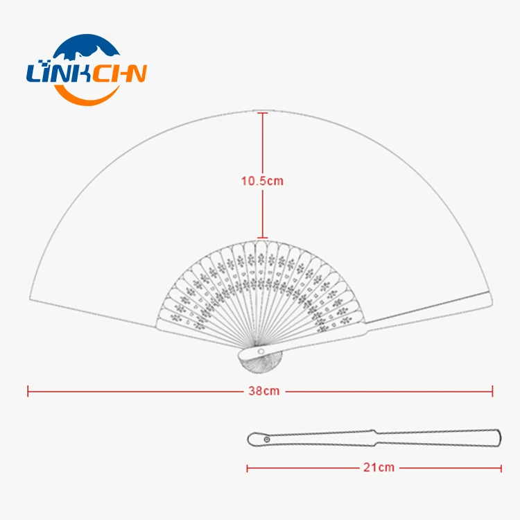 wholesale custom logo hand held fan for gifts