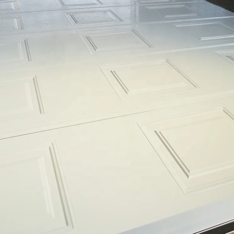 Most popular cheap security sectional steel garage door