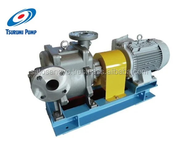 
High-security and Reliable high chrome cast iron Tsurumi Pump with world standards JIS , ASME , ISO made in Japan 