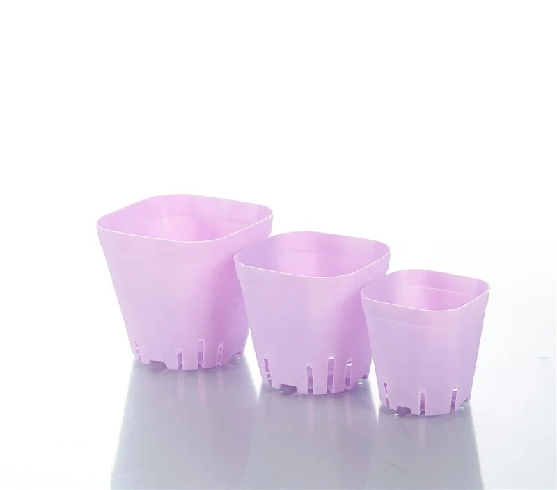 Plastic Square Flower Nursery Seedling Pot