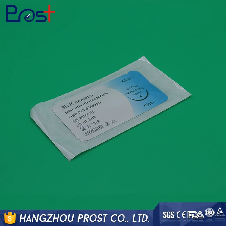 
Medical absorbable chromic catgut sizes suture 