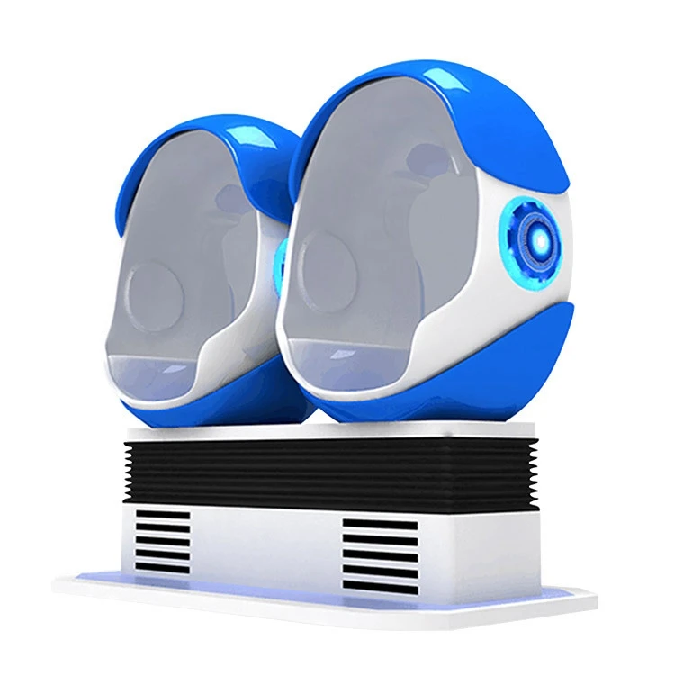 Low Price Virtual Reality 9D Vr Game Machine Simulator Double Egg Chair