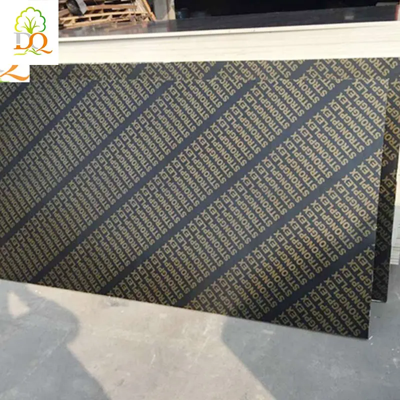 
18mm Phenolic Film faced plywood/Laminated Shuttering plywood /Marine plywood for Concrete Formwork ( Manufacturer) 