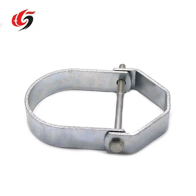 
China factory supply Steel Adjustable Rubber lined Clevis Hanger Pipe Clamps 