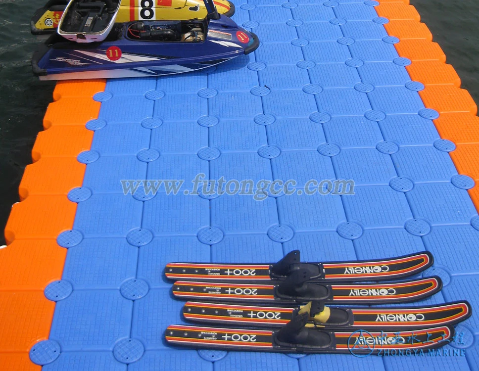 Plastic floating pontoon for Yacht luxury boat yacht  HDPE modualr floating dock