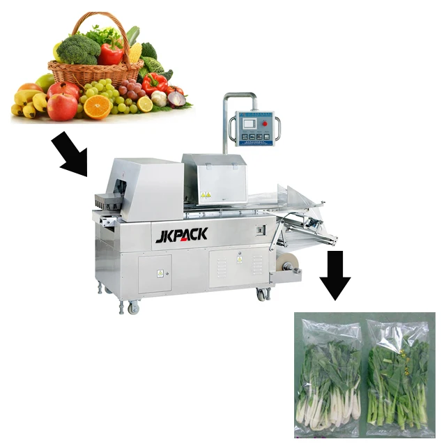 JY-620/850/DXD-620 Fresh Fruit And Potato Pillow Vegetable Wrapping Packing Machine
