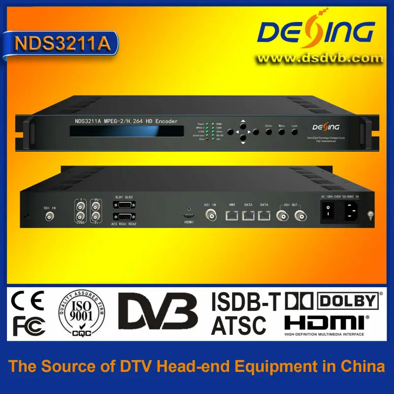 NDS3211A MPEG2/H.264 HD/SD кодер