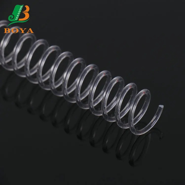 
Plastic Binding Wire Spiral Coil Binding Ring Plastic Spiral Wire For Book Binding 
