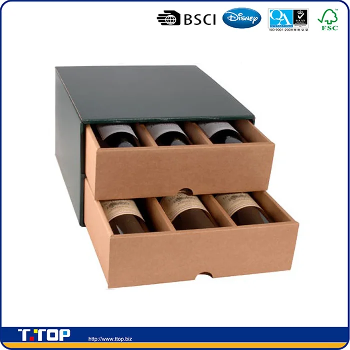 Online shopping  luxury gift bottle Wine Box