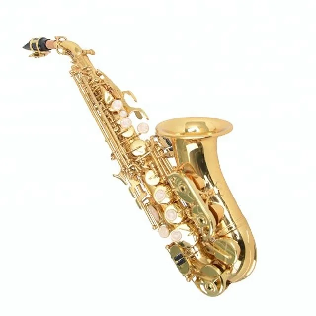 
Accept OEM Dasheng Music DSSC-711 Chinese Cheap Soprano Curved Saxophone 