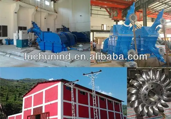 
small hydro power plant/ water turbine generator unit 