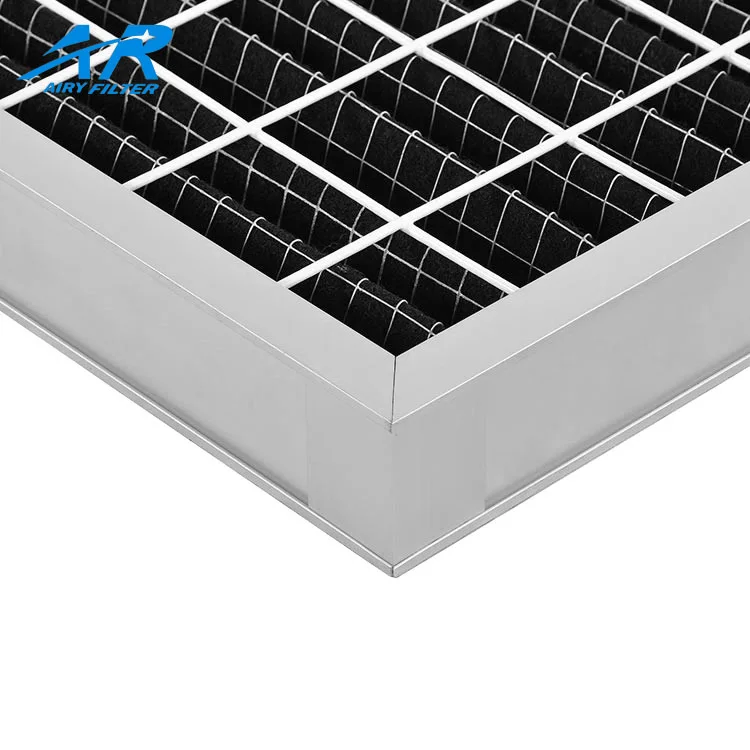 Composite Materials Panel Filter To Absorb Noxious Gas Activated Carbon For Odor Removal+Active Carbon Filter Cylinder