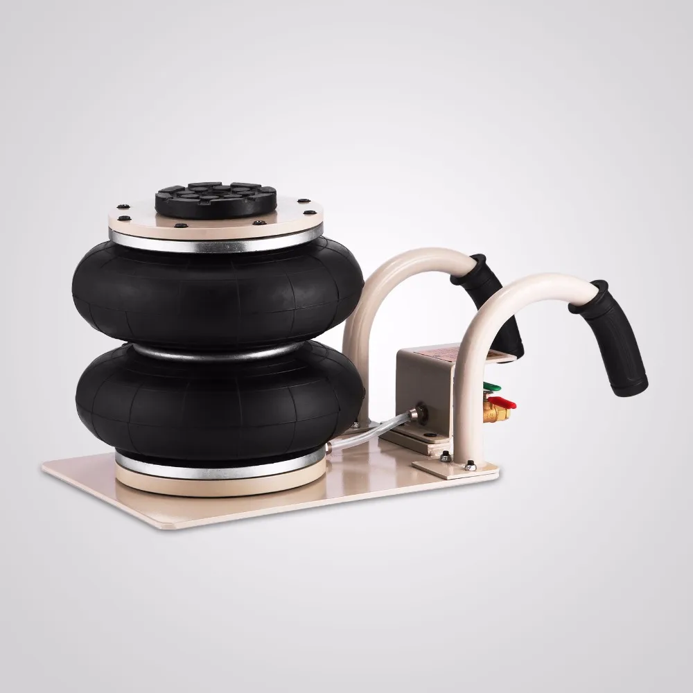 5500 фунтов, двойной воздушный домкрат с сумкой, грузоподъемный домкрат 2,5 тонн, пневматический домкрат 2,5 T