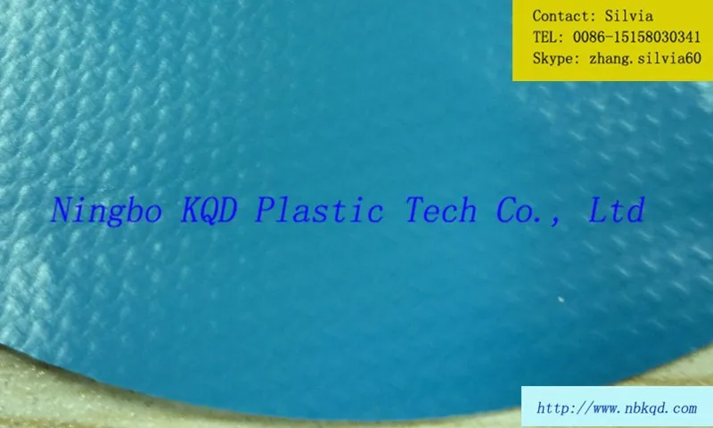 0.35mm Navy Blue PVC Tarpaulin for Wear Resistant Industrial Aprons