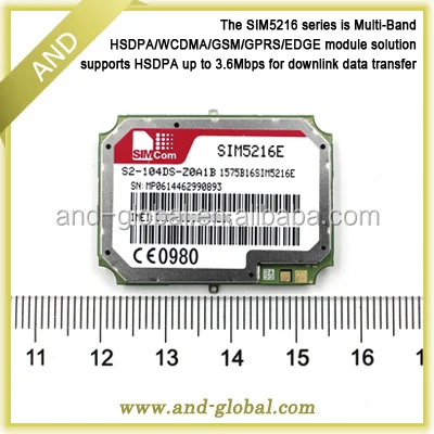 Двухдиапазонный WCDMA / HSDPA модуль