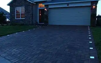 Outdoor landscape rgb white ip67 paver sidewalk stair lighingt tile paver lights LED Brick Lights