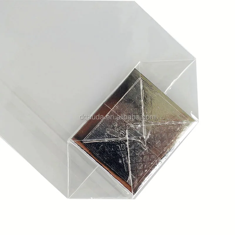 
cellophane round bottom gusset clear opp plastic square block flat bottom bags 