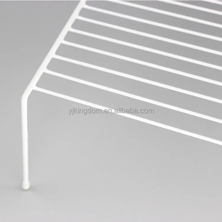 549-89B simplehouseware Штабелируемая белая кухонная вспомогательная полка