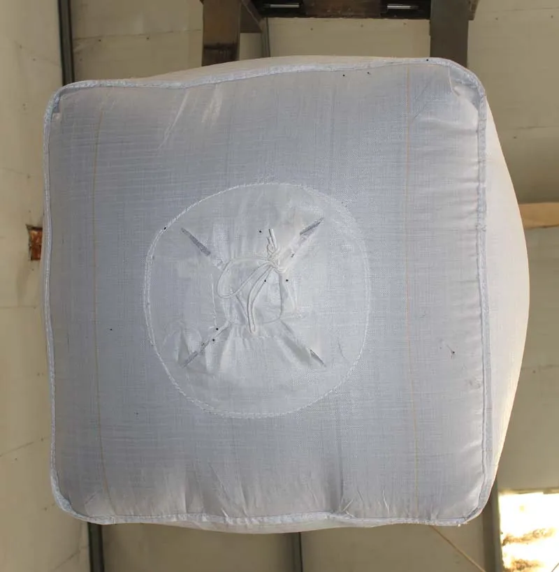 1500 kg Inner sewing belt FIBC big bags packing for chemical powder and lime, leak-proof, high UV treated