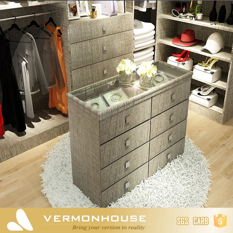 2021 Hangzhou Vermont Custom Wooden His walk in closet wardrobe cabinetry / Men Bedroom closet wardrobe Furniture