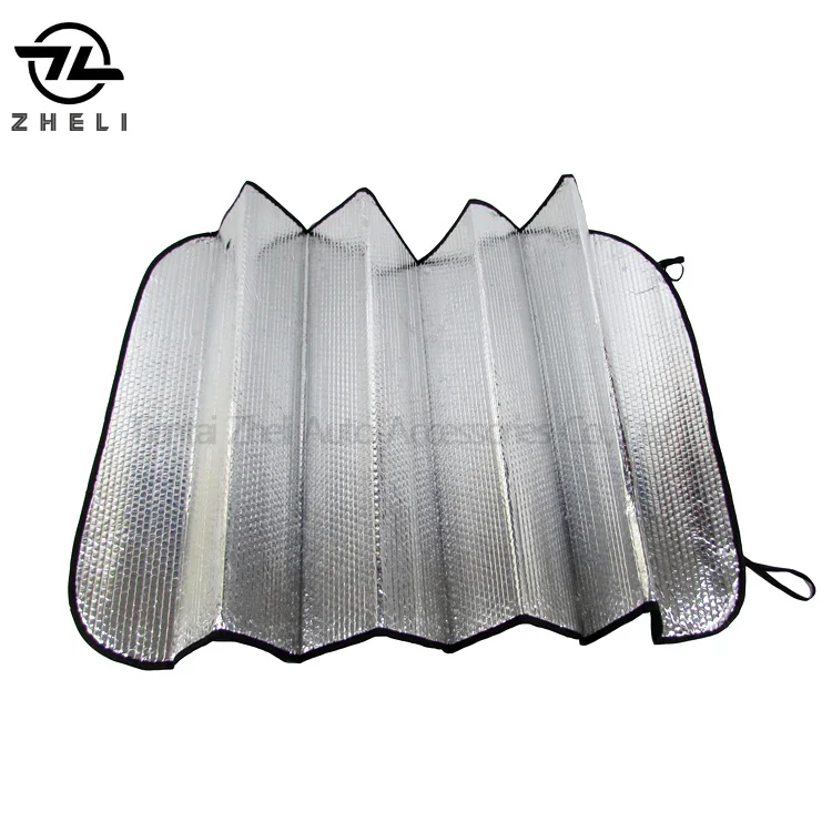 Full color printing bubble foldable Canada Maple Leaf Front Window Car Sunshades