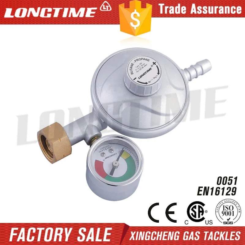 Внутреннего Использования Регулируемый LPG Газовый Регулятор с Метр