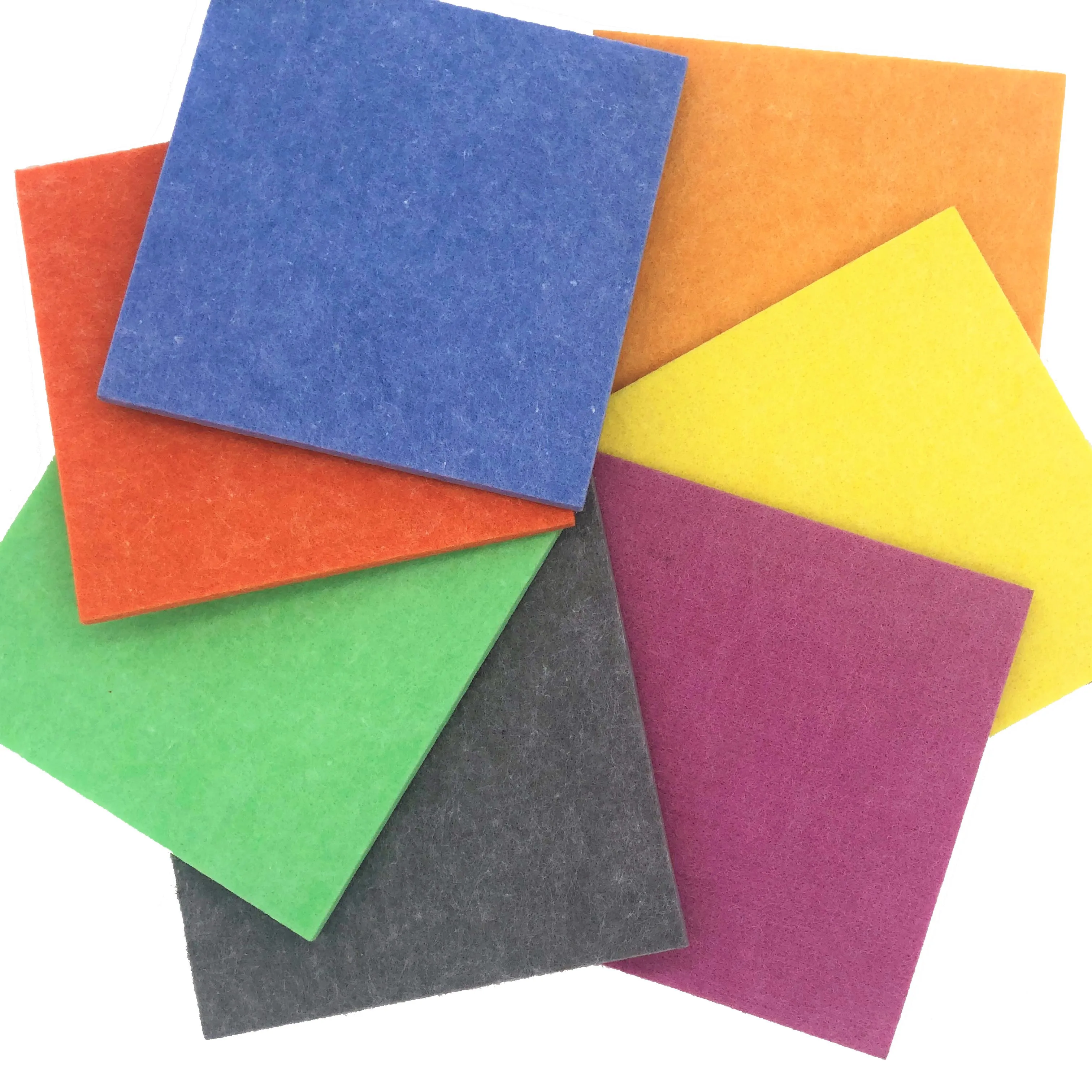 100%  polyester fiber acoustic panel soundproofing panels for wall decoration