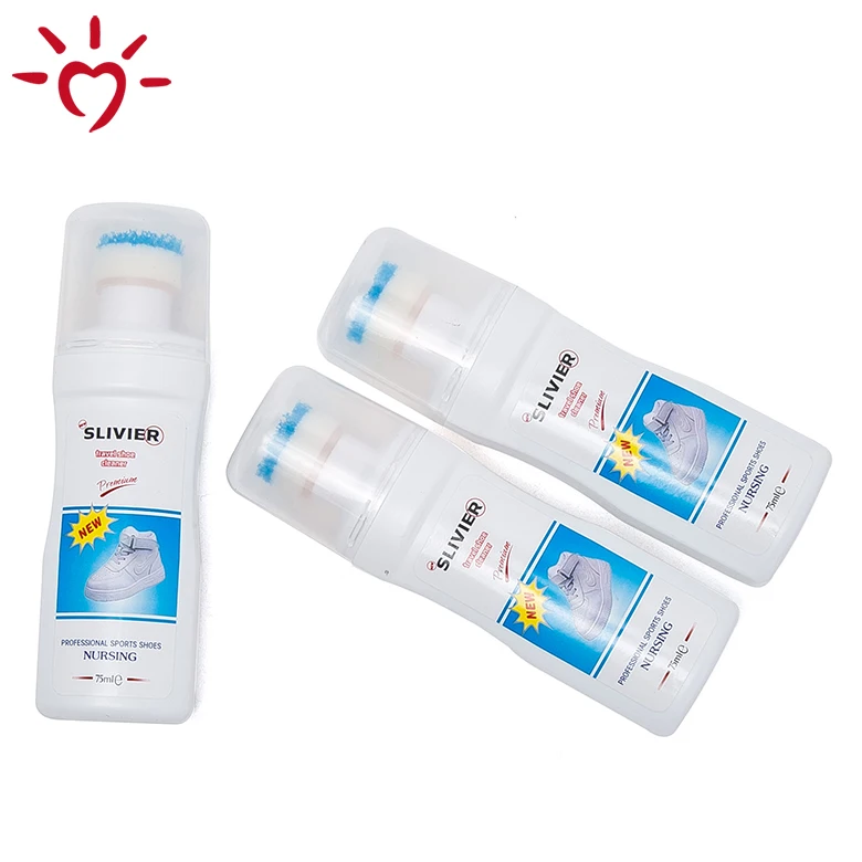 
Use-friendly hagh quality sponge shoe white polish white custom shoe cleaner 