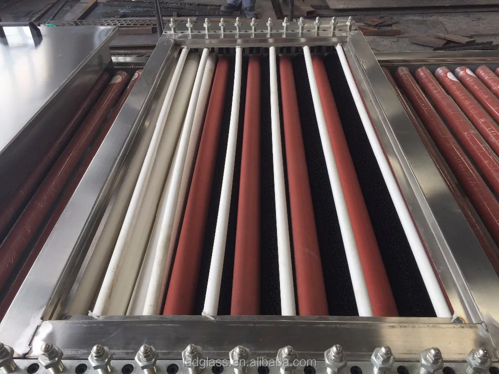 Fast Dry Horizontal Hot Air Dryer Glass Washing Machine