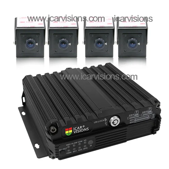 
4ch 8ch 1080P AHD mdvr with gps 3g wifi car dvr car recorder live monitoring 