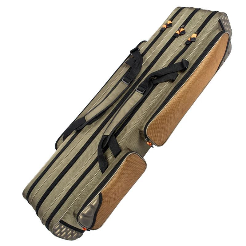 Portable 2-3 Layer Fishing Bags Portable Folding Fishing Rod Bag Case Fishing Tackle Tools Storage Bag 1.2m 1.3m 1.5m