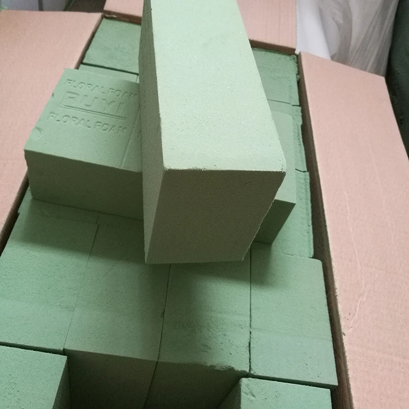 Florist Brick Blocks For Decoration Fresh Flower Mud Floral Foam 20pcs